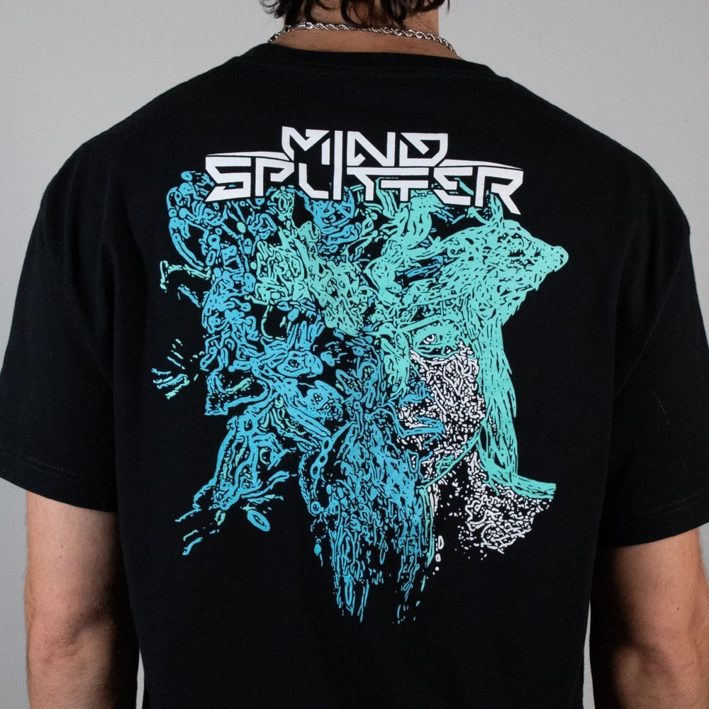Mind Splitter back-print t-shirt